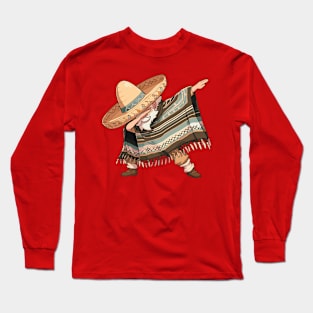 Dabbing Mexican Long Sleeve T-Shirt